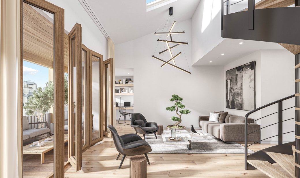 Appartement 5 Pièces Triplex De Standing à In Paris, île De France ...