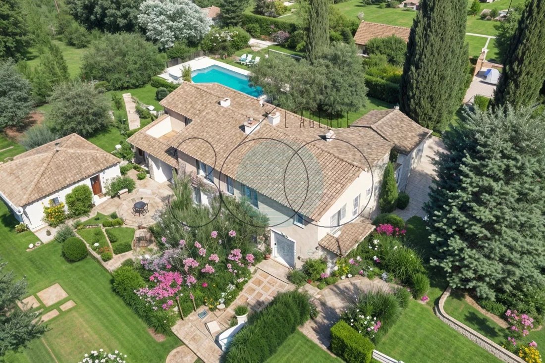 Charming Property Sea View In Valbonne, Provence Alpes Côte D'azur