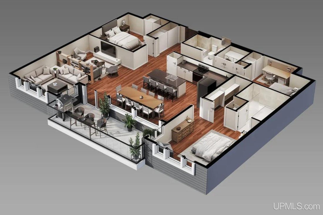 3 Bedrooms Condominium In Escanaba, Michigan, United States For Sale