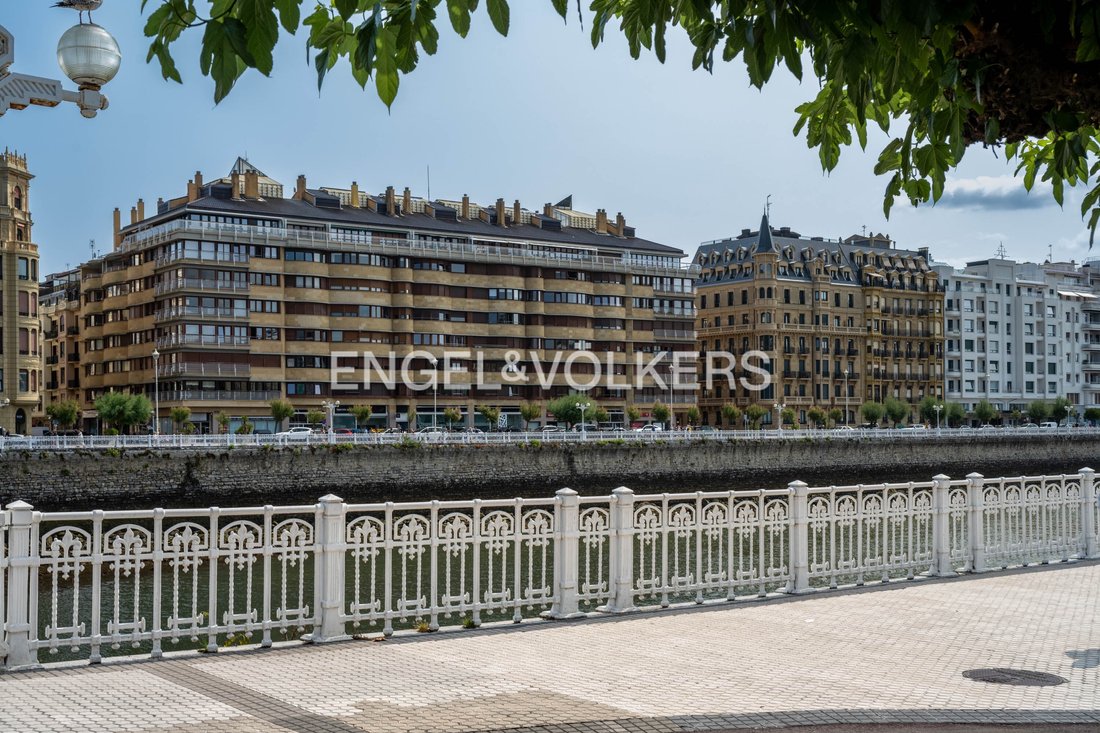 Housing In Urumea In Donostia San Sebastian, Basque Country