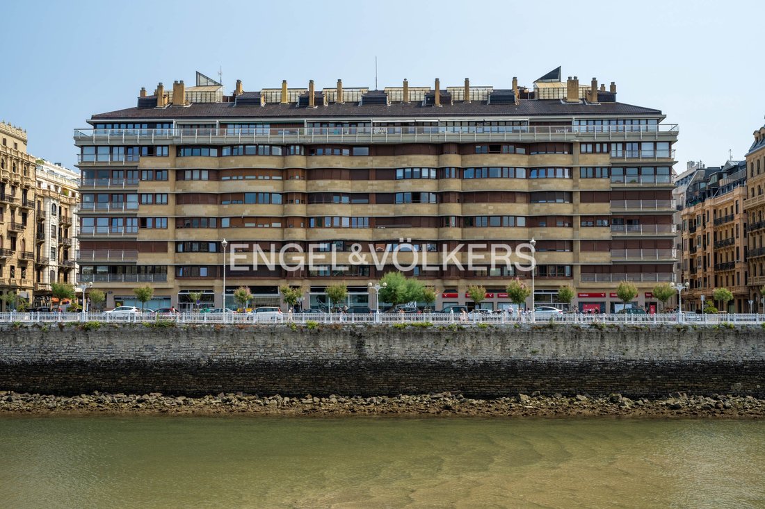 Housing In Urumea In Donostia San Sebastian, Basque Country