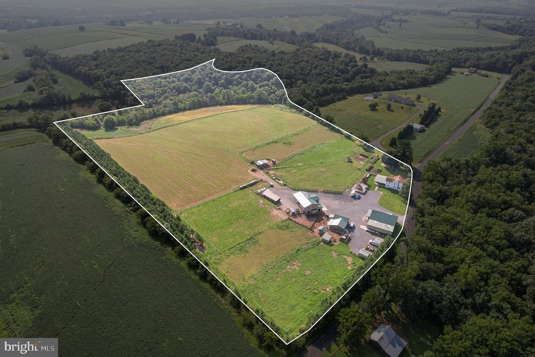 Farm And Agriculture In Elizabethville, Pennsylvania, United States For