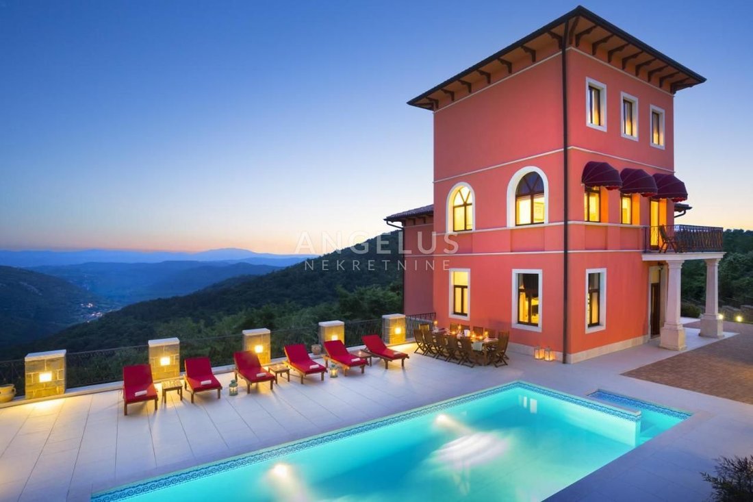 Villa in Oprtalj, Istria County, Croatia 1 - 14746424