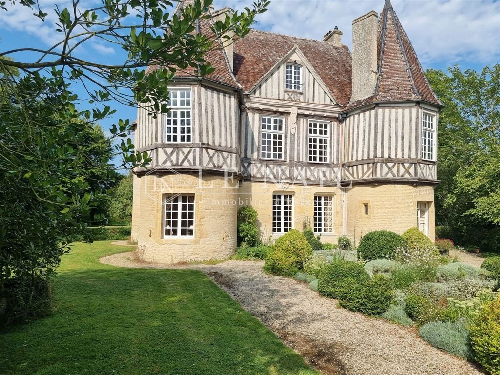 15th C. Norman Manor, Historic In Saint Pierre En Auge, Normandy