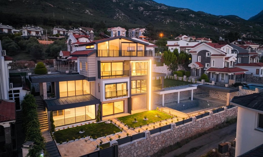 Stunning New Build Luxury Villa On The Mediterranean In Fethiye, Muğla ...