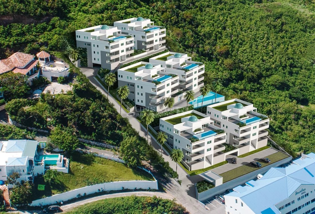 Blue Palm Development Land With Building Permit In Philipsburg, Sint