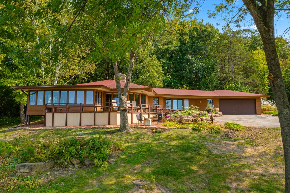 Mid Century Modern With Breathtaking In Spring Green, Wisconsin, United