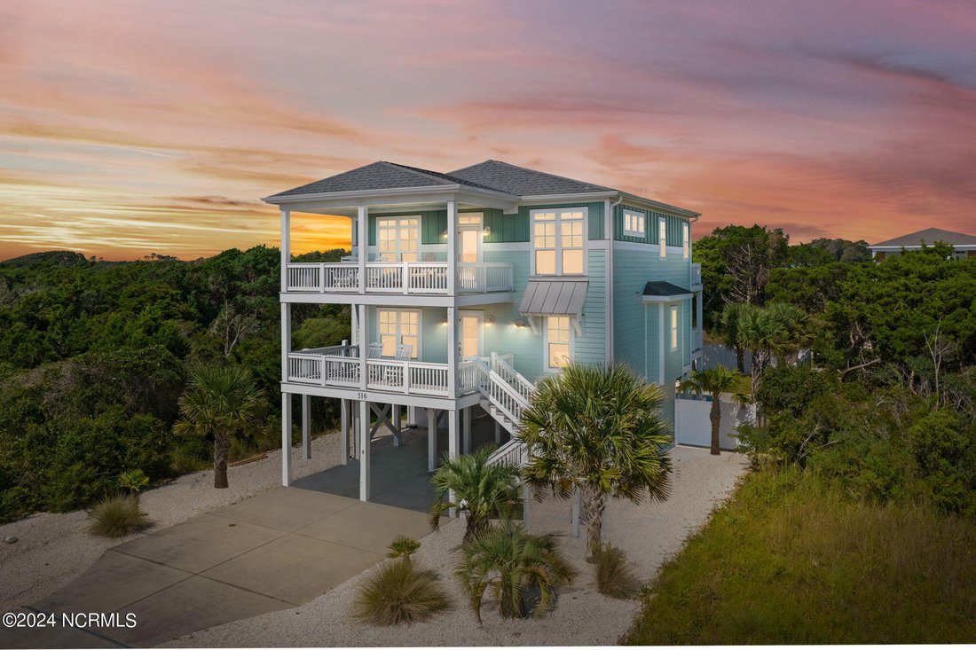 516 W Dolphin Drive, Oak Island, In Oak Island, North Carolina, United