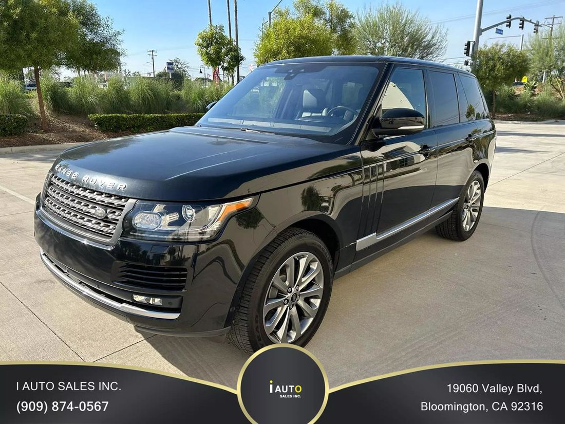 2017 Land Rover Range Rover In Bloomington, Ca, United States For Sale
