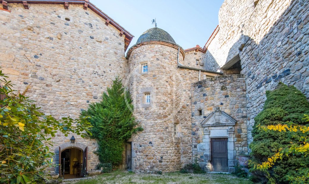 Superb Xve Listed Property Middle Age In Le Malzieu Ville, Occitanie