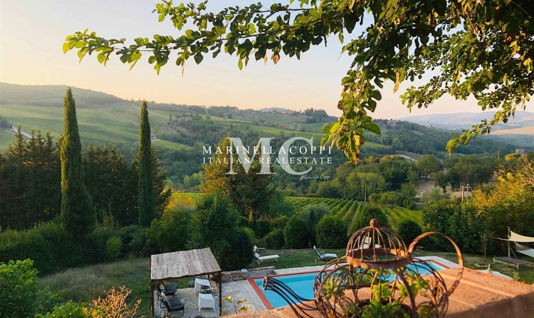 Villa Greve In Chianti In Greve In Chianti, Tuscany, Italy For Sale
