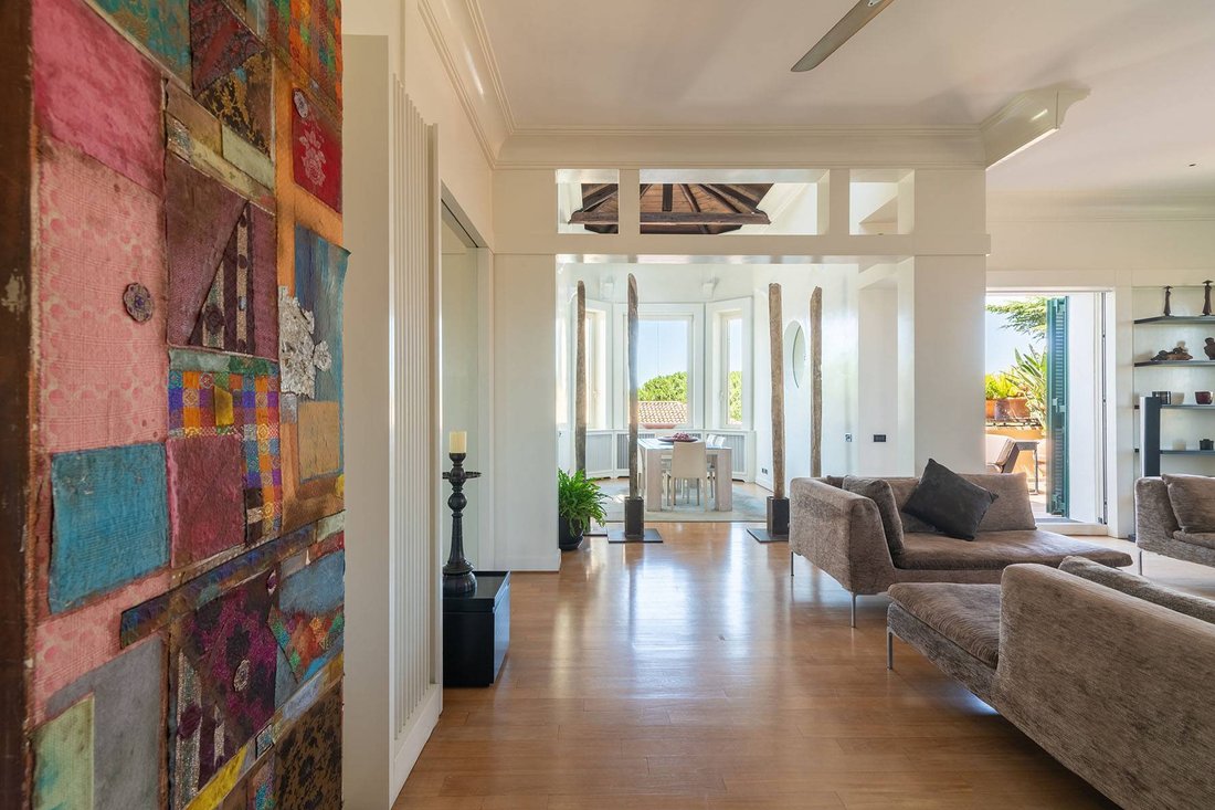 Aventino San Saba Penthouse With Panoramic Terrace In Rome, Lazio