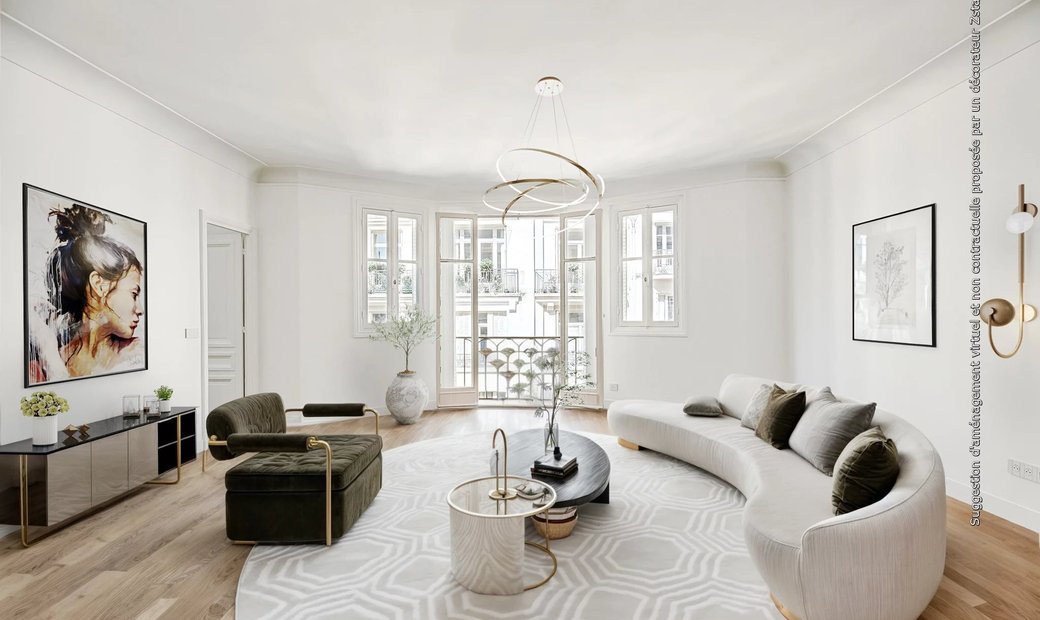 Paris 16th District A Meticulously Renovated 2/3 Bed In Paris, France