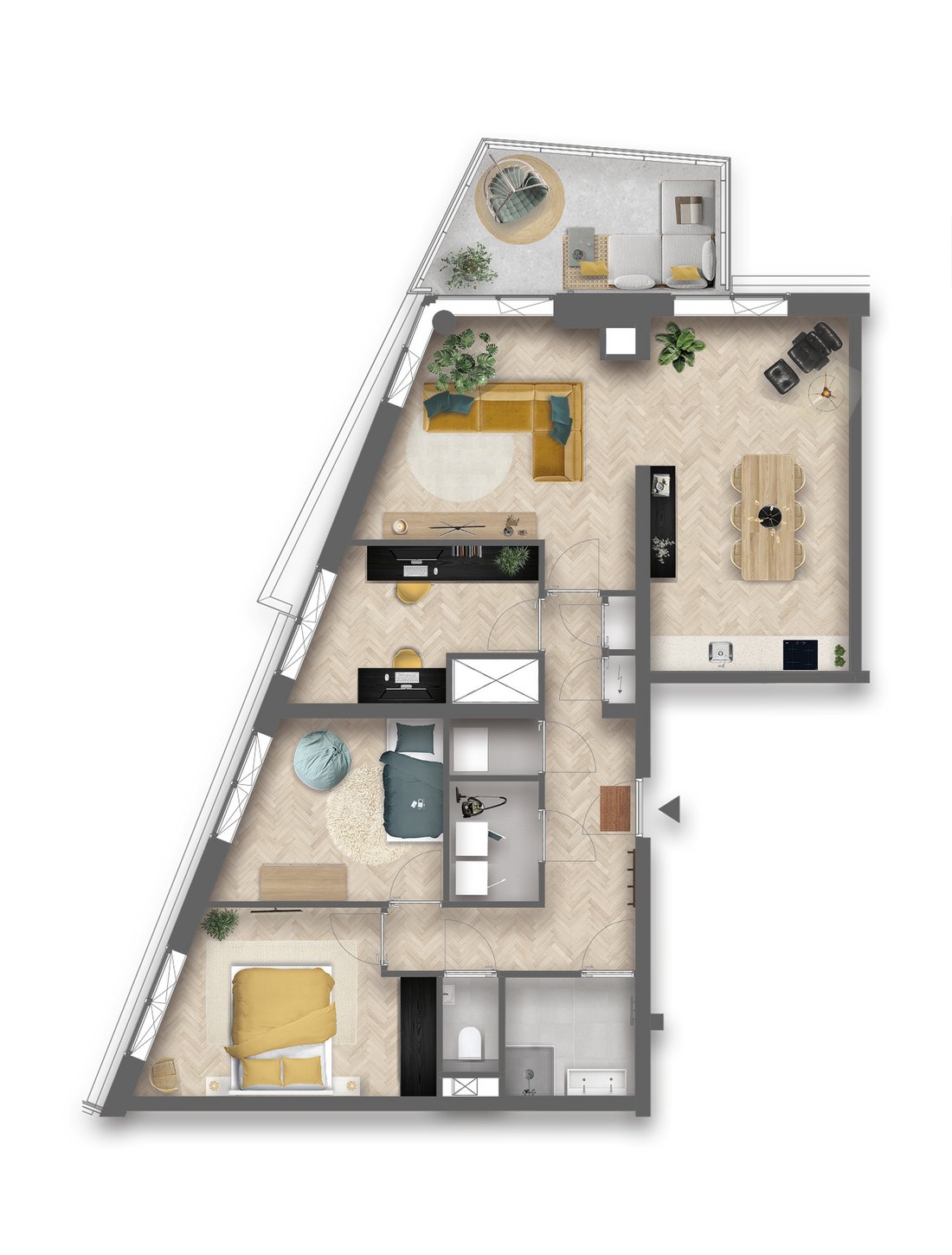 Apartment in Zoetermeer, South Holland, Netherlands 5 - 14770359