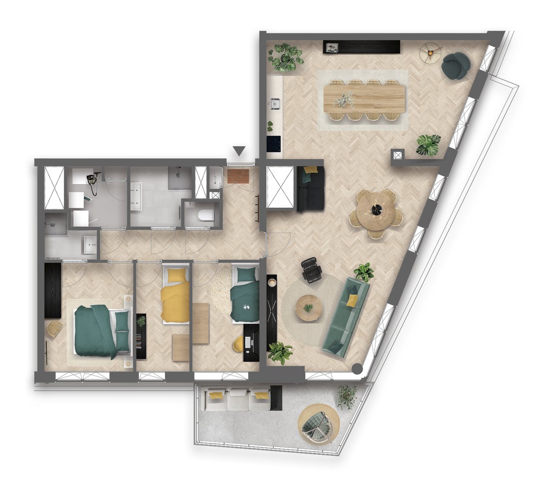 Apartment in Zoetermeer, South Holland, Netherlands 5 - 14770353