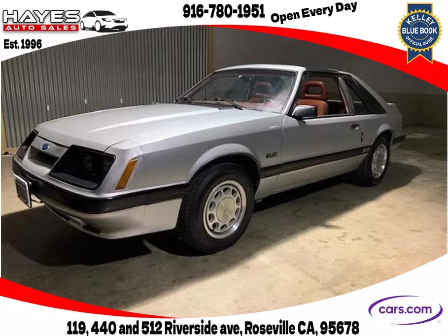 1985 Ford Mustang In Roseville, Ca, United States For Sale (13626302)