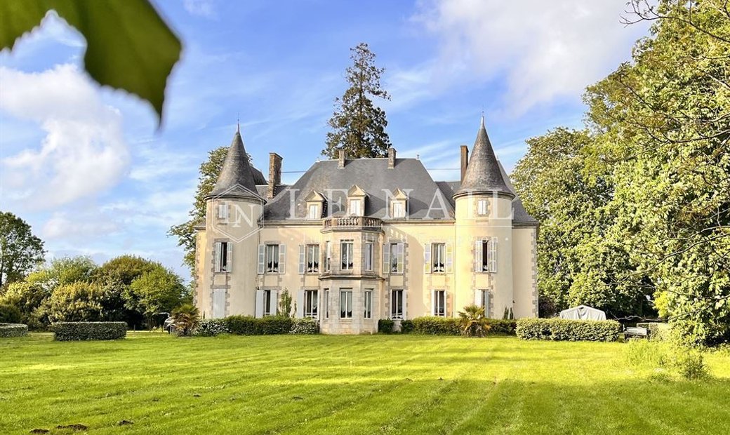 19th C. Chateau In The Vendée Suitable For Tourist Use