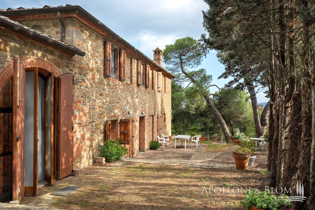 Casa de Campo en Sinalunga, Toscana, Italia 1 - 14779587