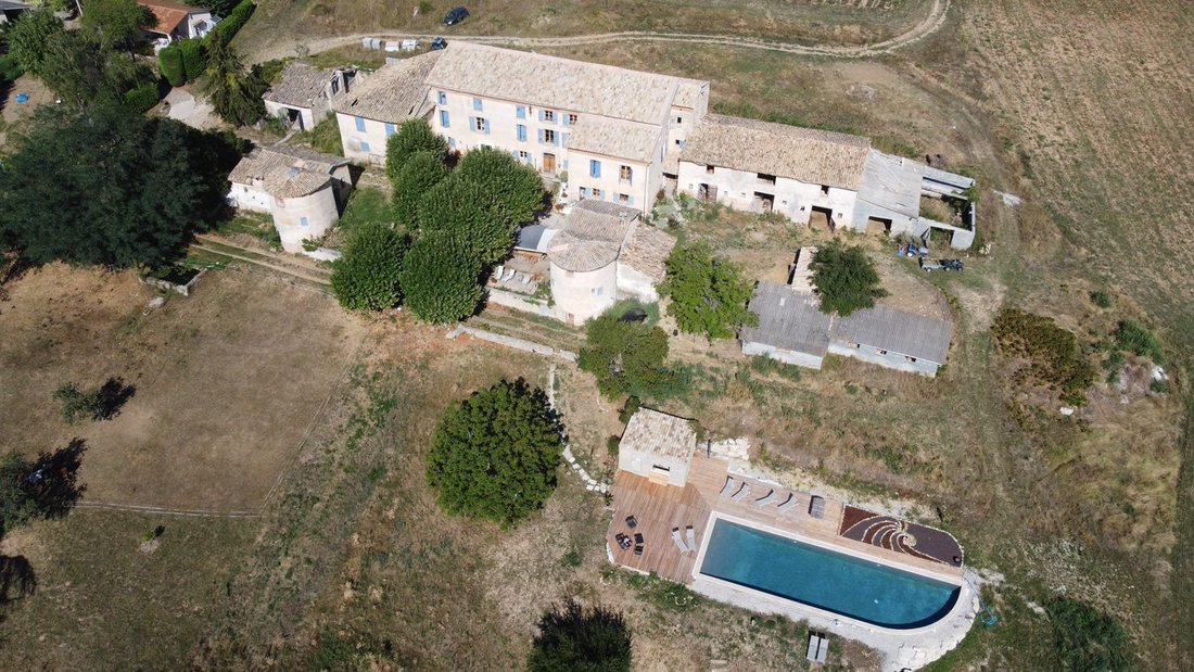 A Crown of Stone & Sky: 17th-Century Provence Castle Whispering to the Alps - 5