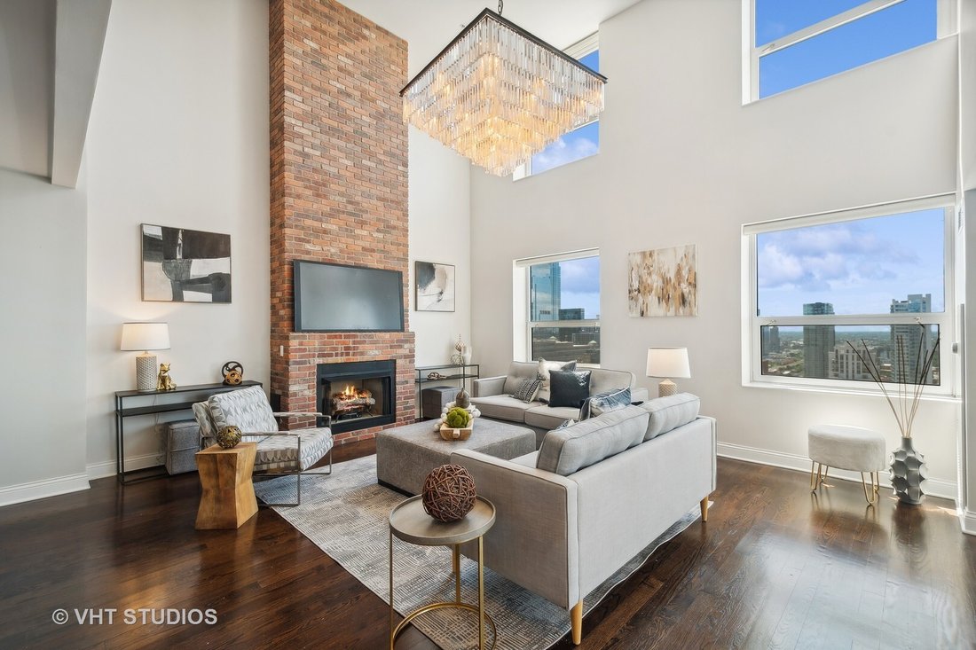 Photo inspiration: Gallery Detail: Thoughtfully Designed Duplex Penthouse In A In Chicago Illinois