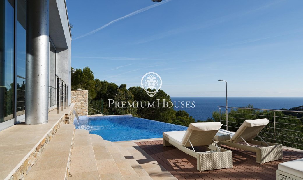 House For Sale With Stunning Sea Views In In Palafrugell, Catalonia