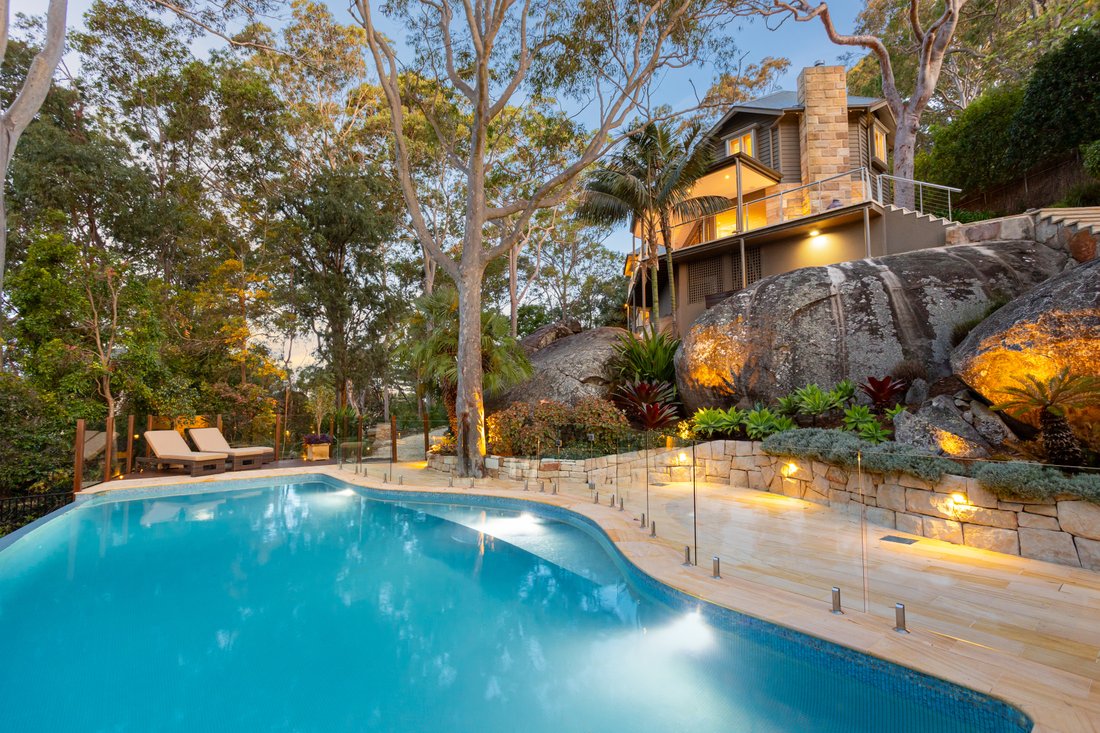 Architect Designed Home On An In Church Point, New South Wales