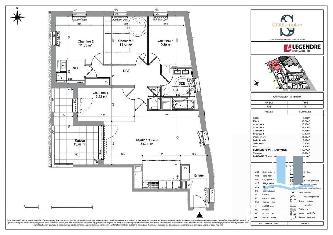 Apartment in Le Havre, Normandy, France 2 - 14795175