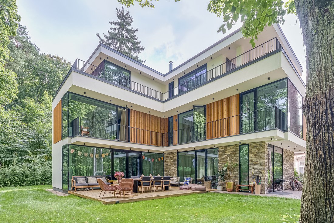 Modern New House By The Baltic Sea In Jurmala, Latvia In Jūrmala