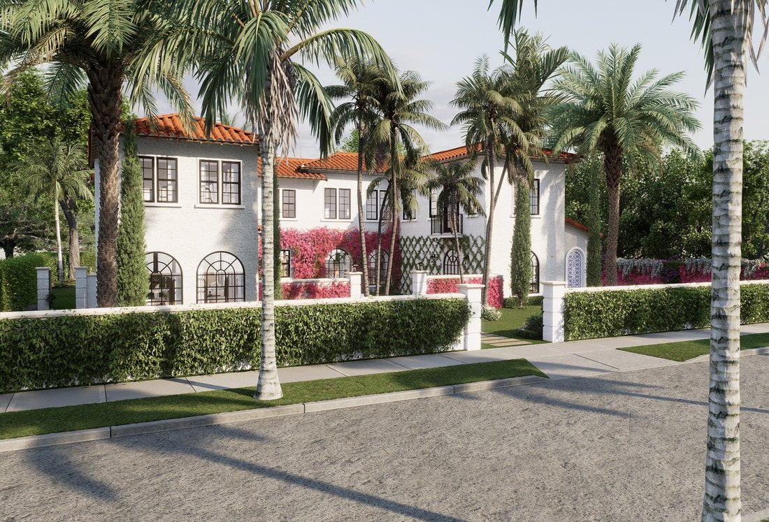 Historic Meets New Construction In In West Palm Beach, Florida, United