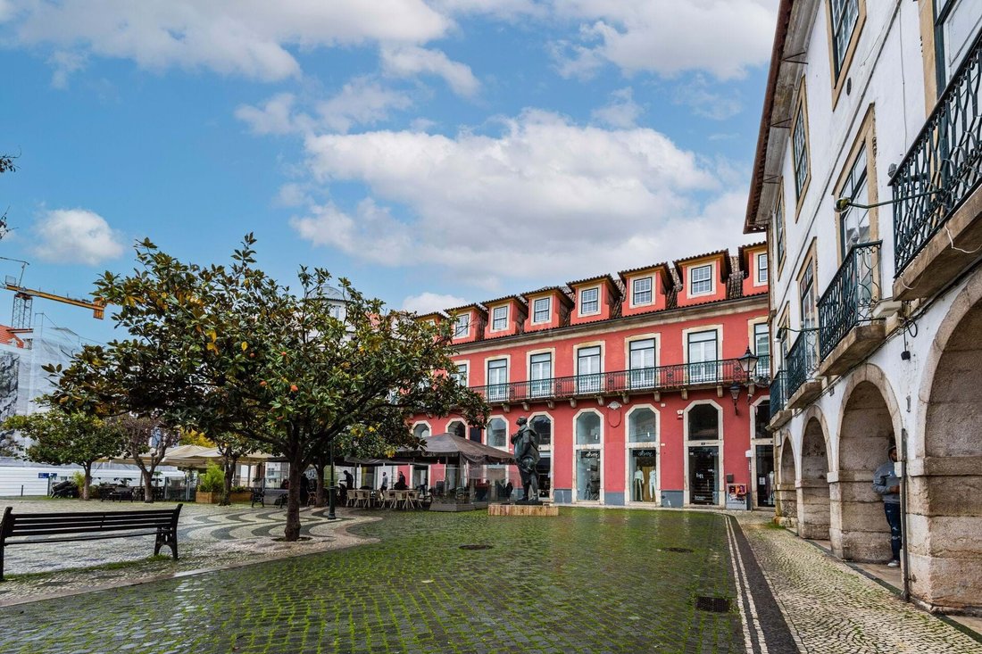Top Floor And Attic In Historic Building In Leiria, Leiria District