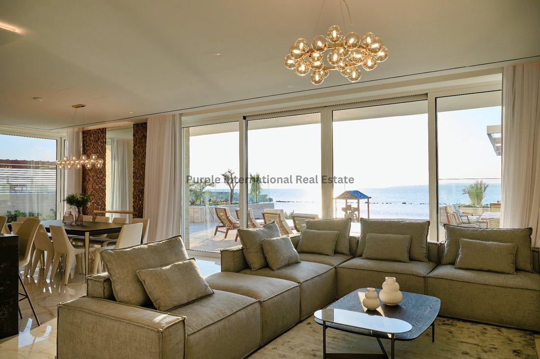 4 Bedroom Beachfront Detached Villa In Ayia Napa, Cyprus For Sale