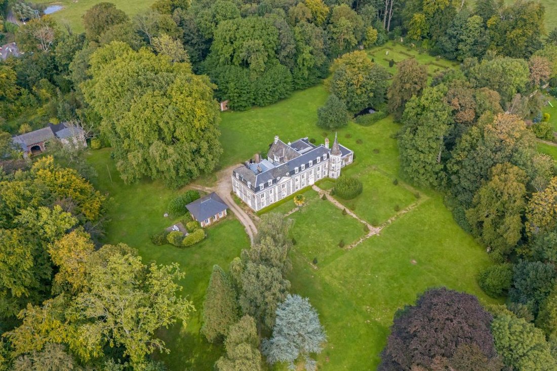 Majestic Estate With 18th Century Château In Fontenay, Normandy, France