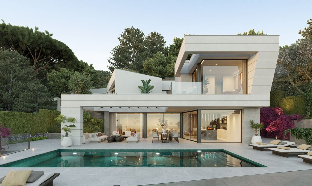 Luxurious Contemporary Home In An Exclusive Gated Community In In