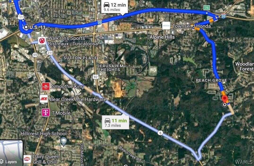 Land in Tuscaloosa, Alabama, United States 5 - 14800348