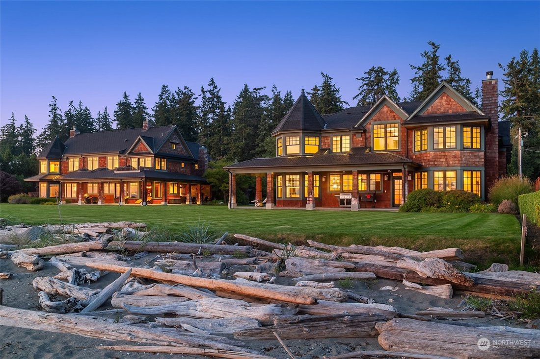 Extraordinary Gated Compound On Mutiny In Freeland, Washington, United