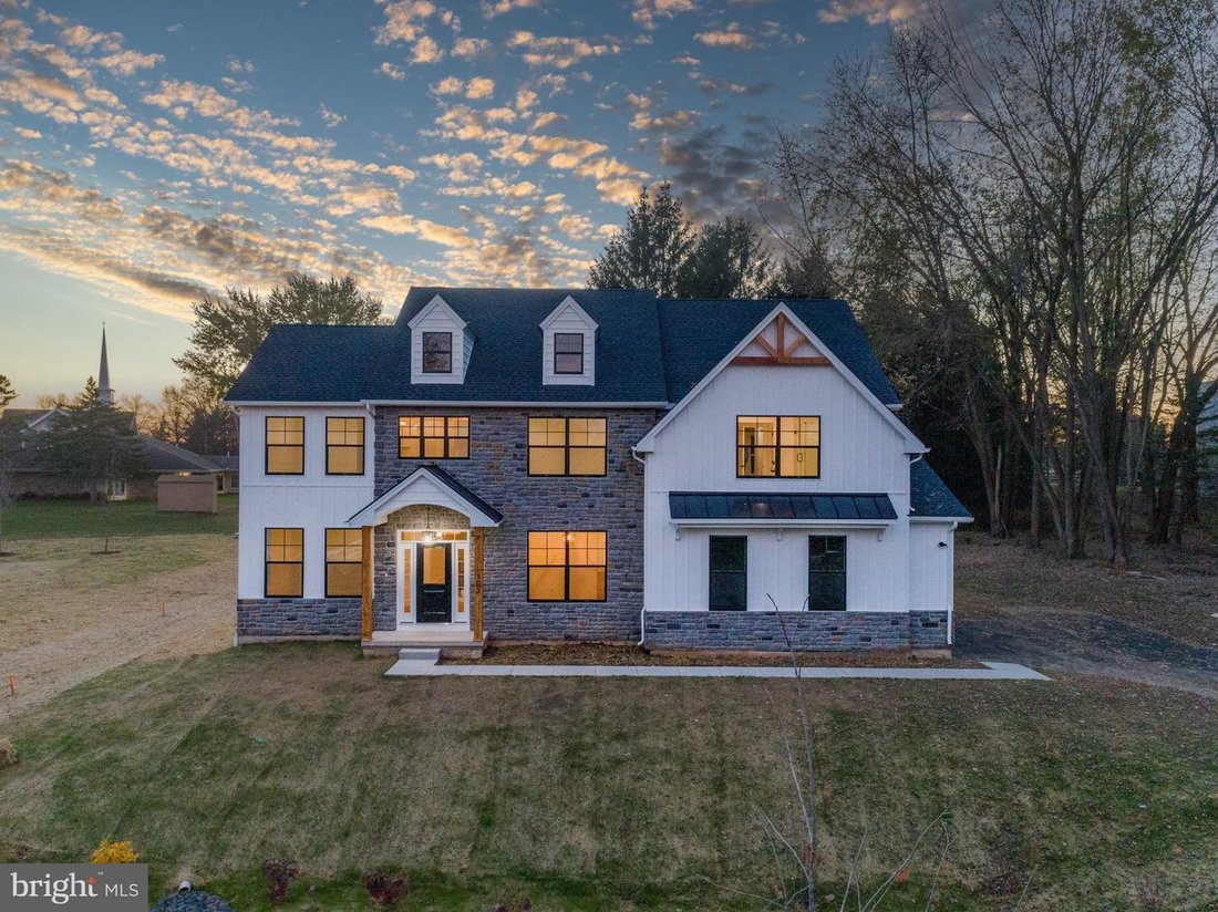 New Construction In An Exclusive In Hatfield, Pennsylvania, United