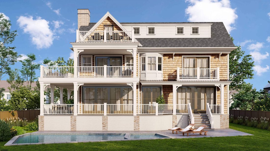Magnificent New Construction Home In Ocean City, New Jersey, United