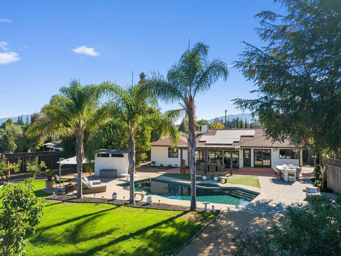 Stunning Spanish Revival Style Saratoga In Saratoga, California, United