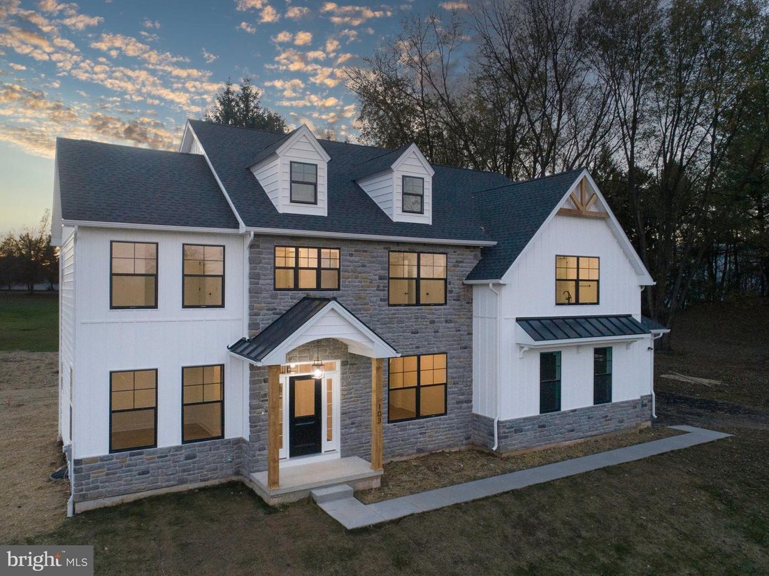 New Construction In An Exclusive In Hatfield, Pennsylvania, United