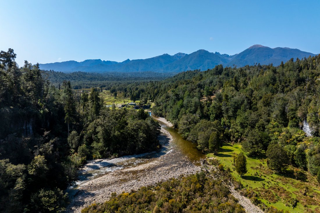 Awakiri River, Charleston In Awakeri, Bay Of Plenty, New Zealand For