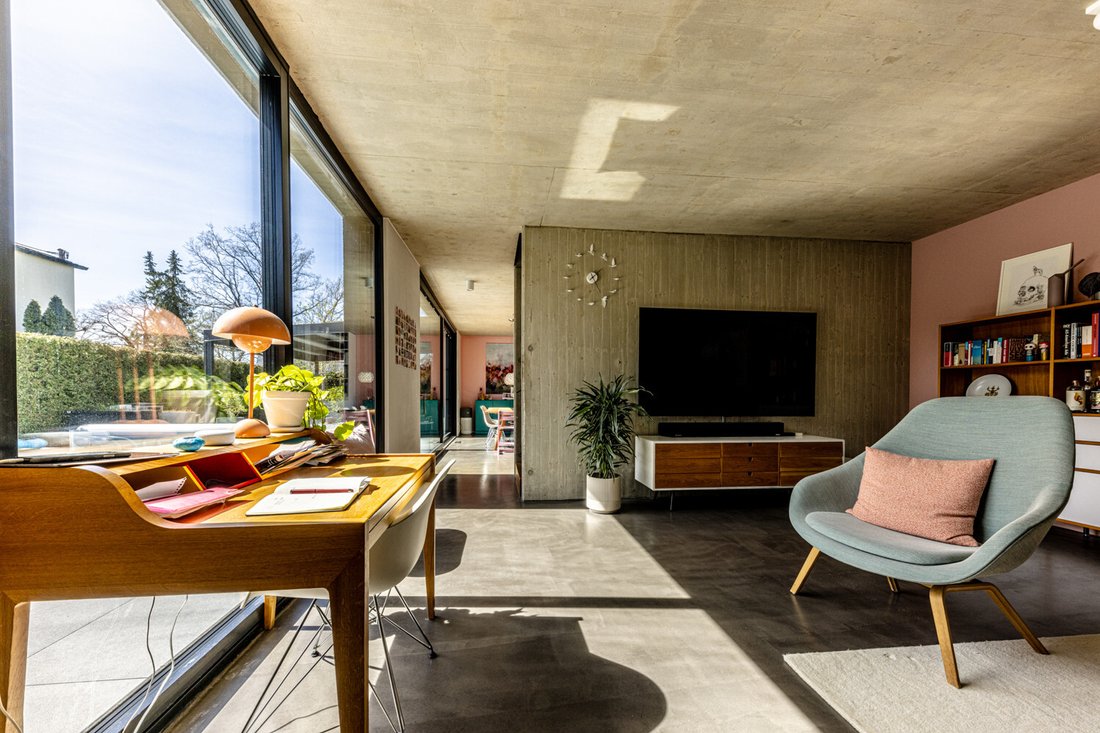 Spectacular Bauhaus Style Villa In Hohenbrunn, Bavaria, Germany For