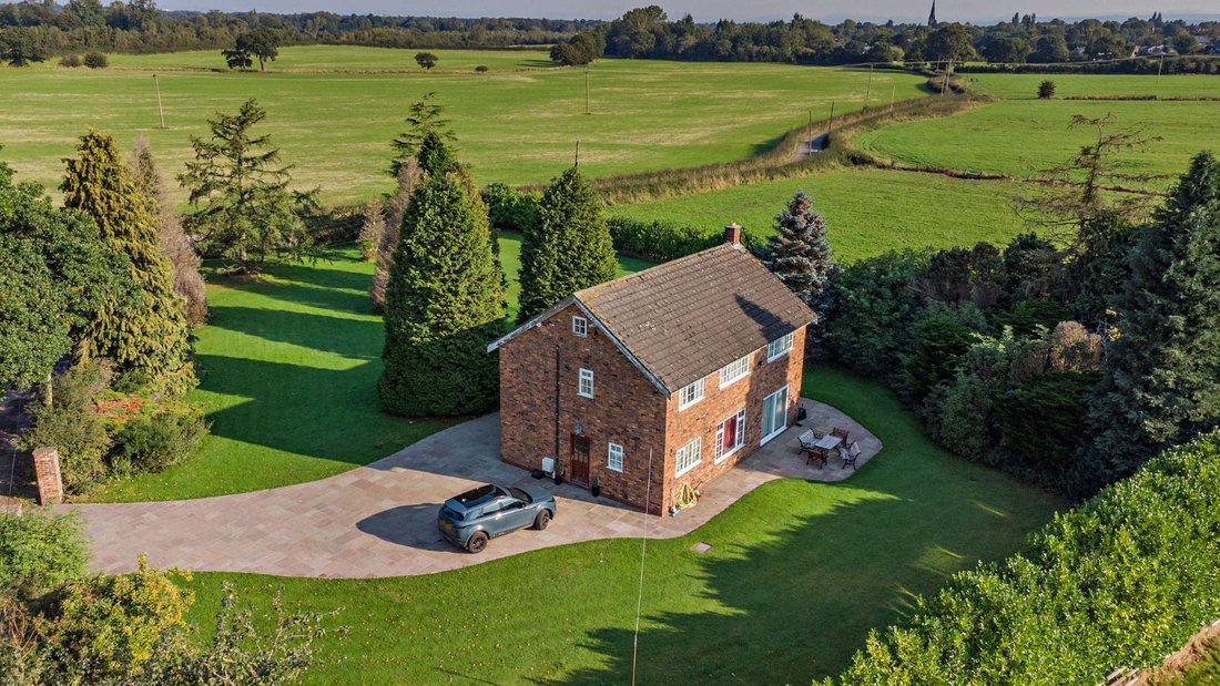 House, Green Lane, Alderley Edge, In Alderley Edge, England, United