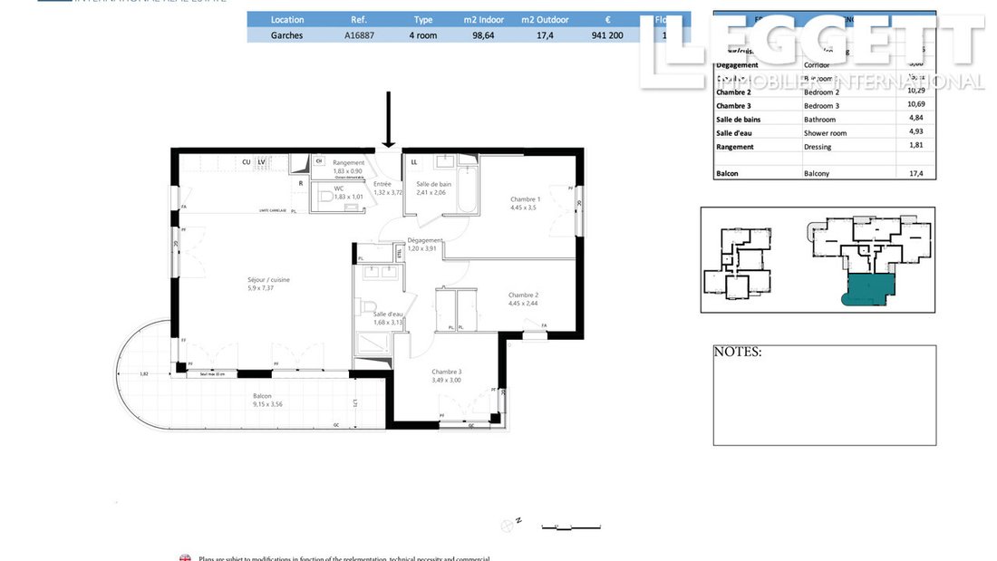 Apartment in Les Bures, Garches, France 2 - 12443611