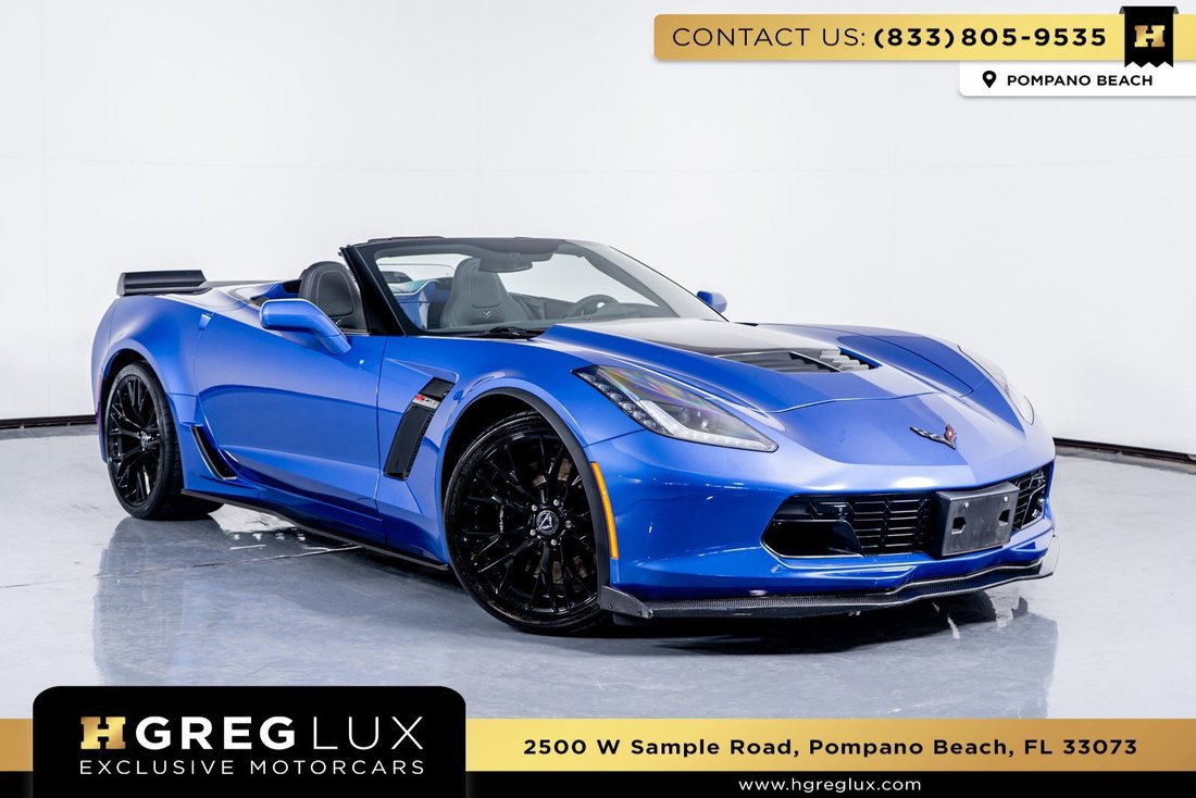 2019 Chevrolet Corvette In Pompano Beach, Fl, United States For Sale (14771476)