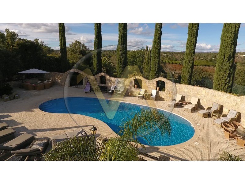 Sea View Tavira Villa 8 Bedrooms, Tennis In Santo Estevão, Faro