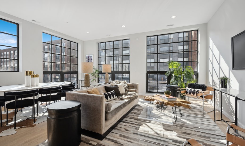 New Construction In Logan Square In Chicago, Illinois, United States