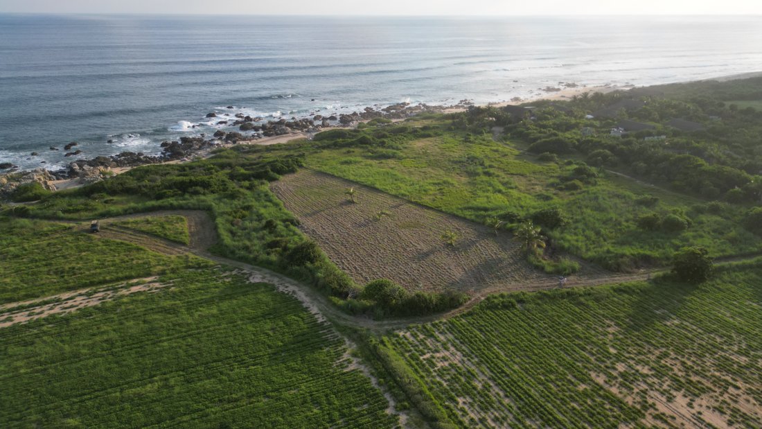 Prime Oceanfront Land For Luxury In Santa Elena El Tule, Oaxaca, Mexico