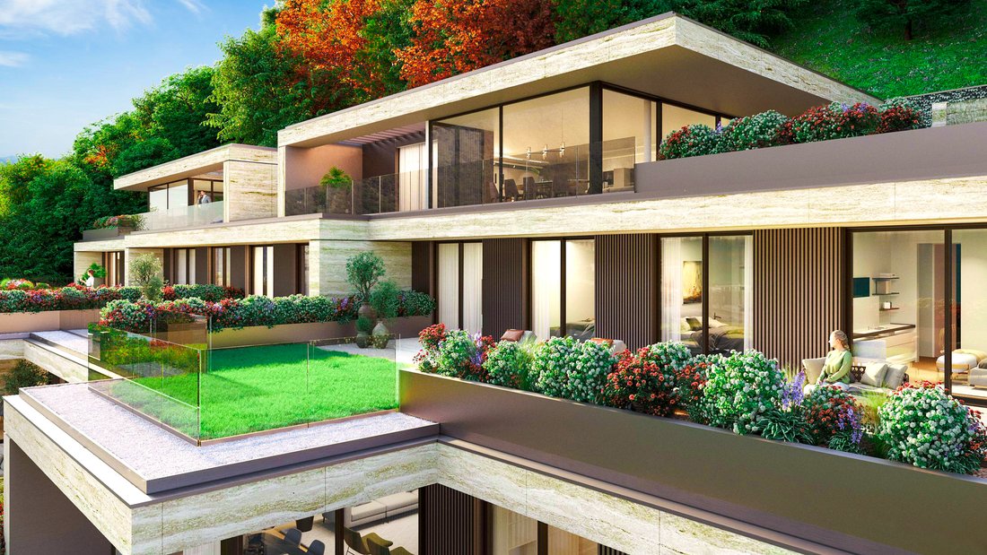 Penthouse in Bissone, Ticino, Switzerland 3 - 14839641