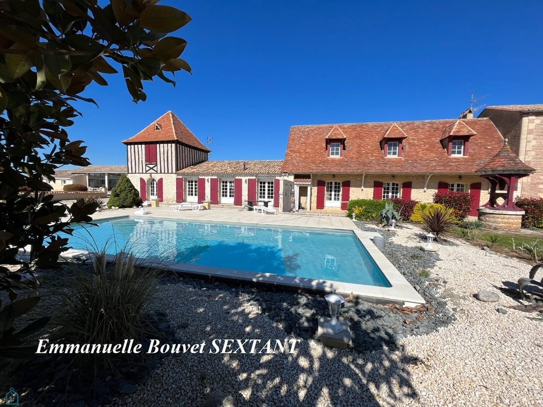 Character Property With Gites In In Bergerac, Nouvelle Aquitaine
