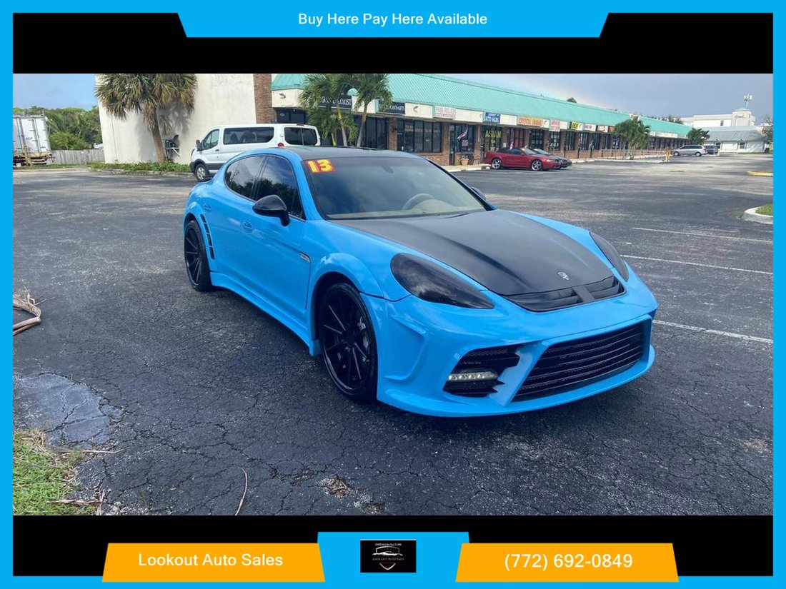 2013 Porsche Panamera In Stuart, Fl, United States For Sale (14837337)